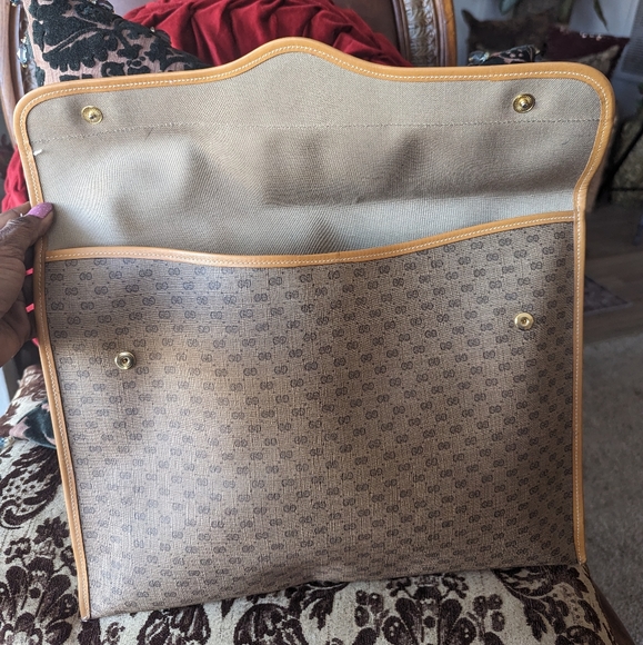 ✅GUC💯GUCCI MICRO GG VINTAGE DOCUMENT HOLDER - Picture 6 of 12